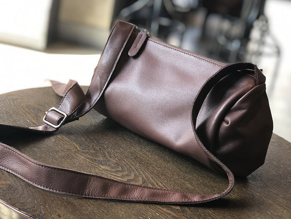 Genuine Leather Shoulder Bags For Women Soft Leather Crossbody Bag Casual