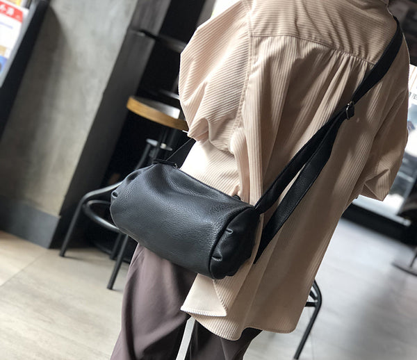 Genuine Leather Shoulder Bags For Women Soft Leather Crossbody Bag Chic
