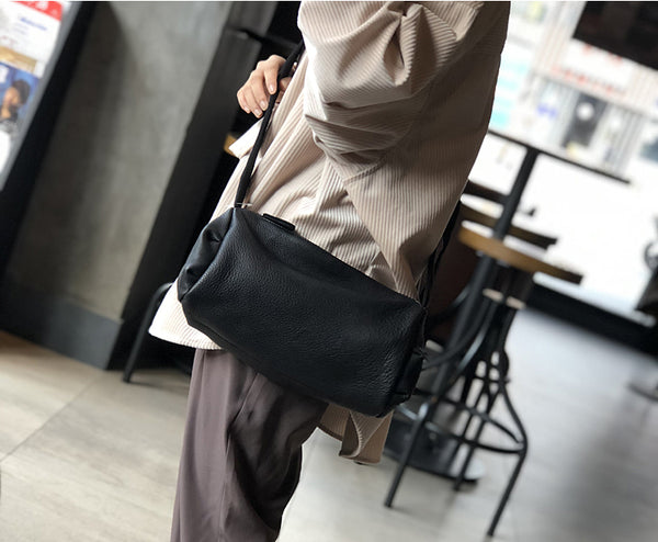 Genuine Leather Shoulder Bags For Women Soft Leather Crossbody Bag Classy