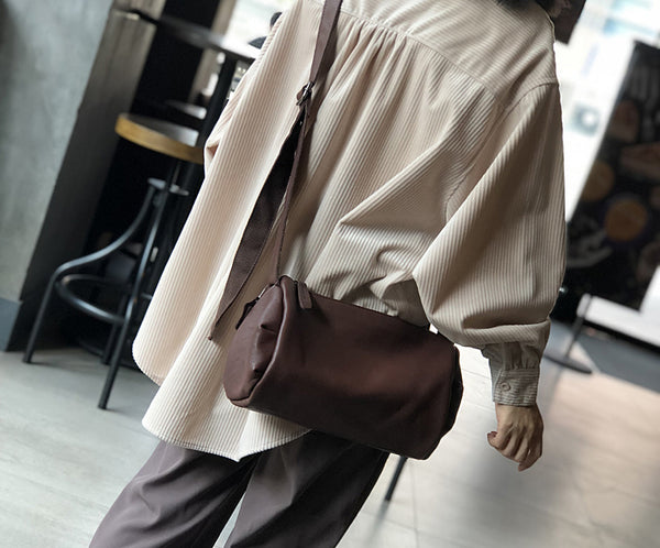 Genuine Leather Shoulder Bags For Women Soft Leather Crossbody Bag Fashion