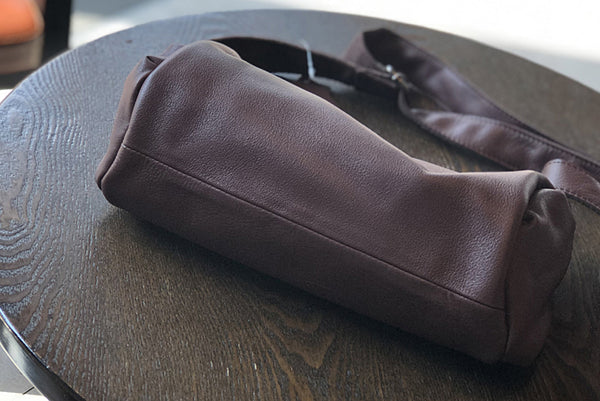 Genuine Leather Shoulder Bags For Women Soft Leather Crossbody Bag Front