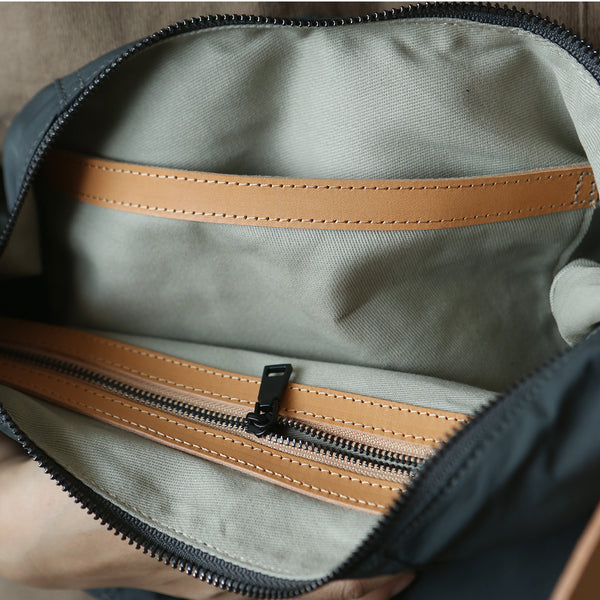 Hobo Women's Nylon Crossbody Bag Nylon Shoulder Bags with Leather Accents Capacity