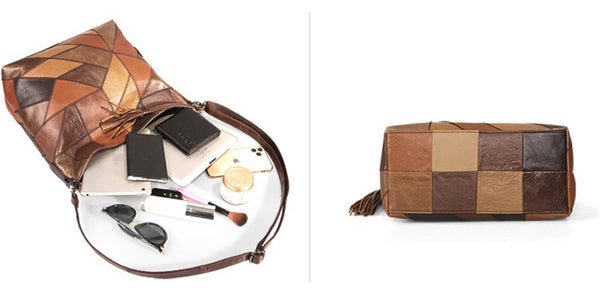 Ladies Genuine Leather Hobo Bags Shoulder Handbags For Women Elegant