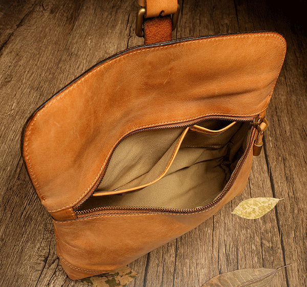 Ladies Small Black Leather Crossbody Bag Leather Messenger Bag For Women Elegant