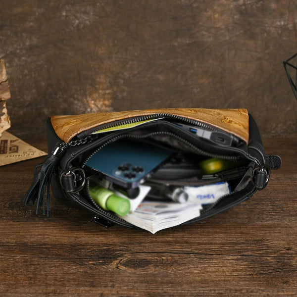 Ladies Small Leather Shoulder Bag Peacock Pattern Embossed Cross Body Leather Handbag Quality