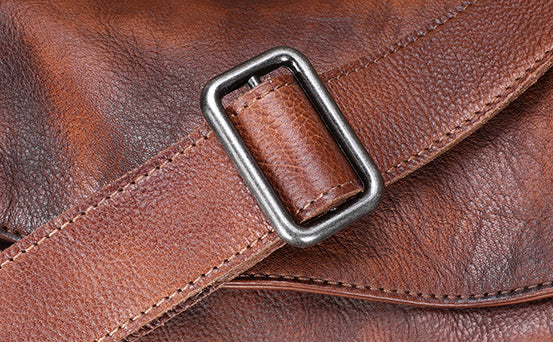 Large Women's Crossbody Chest Bag Leather Sling Bags For Women Details