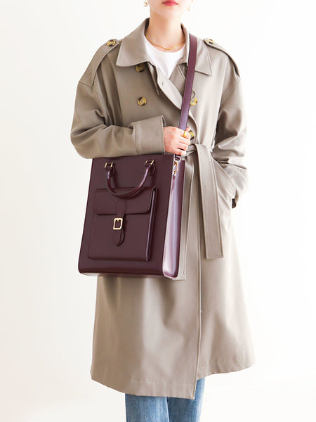 Leather Women's Backpack Purses Brown Leather Crossbody Bag Affordable