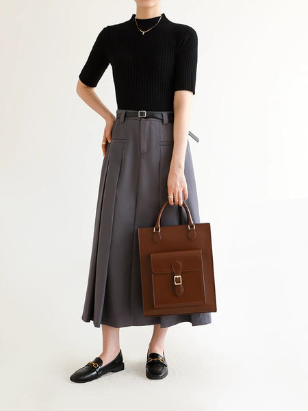 Leather Women's Backpack Purses Brown Leather Crossbody Bag Beautiful