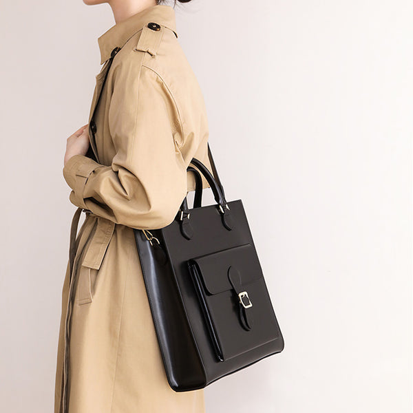 Leather Women's Backpack Purses Brown Leather Crossbody Bag Boutique