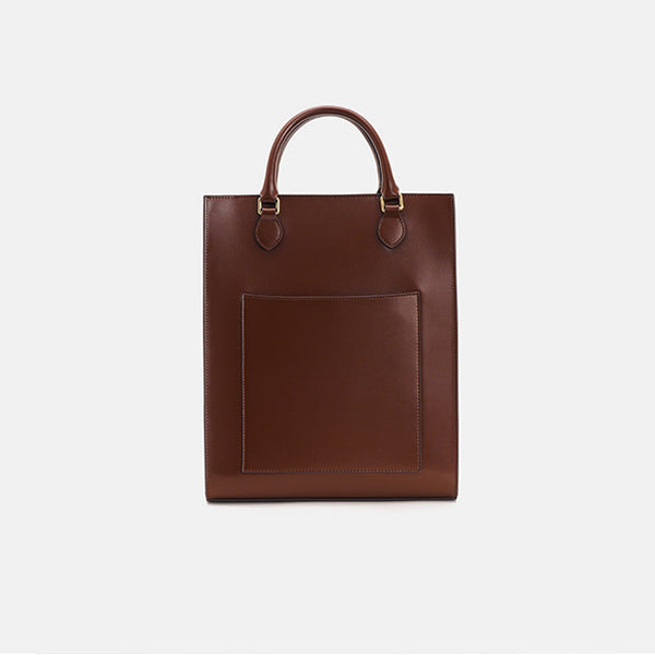 Leather Women's Backpack Purses Brown Leather Crossbody Bag Chic