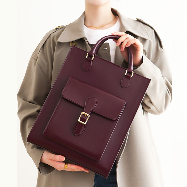 Leather Women's Backpack Purses Brown Leather Crossbody Bag Cute