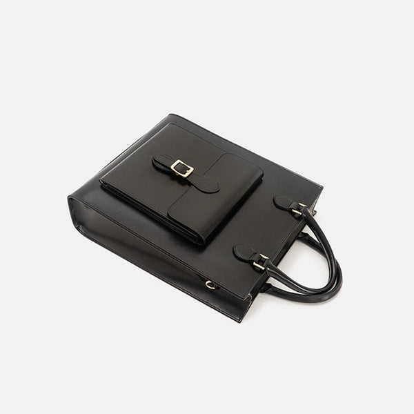 Leather Women's Backpack Purses Brown Leather Crossbody Bag Funky