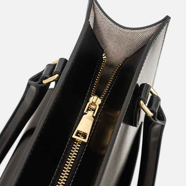 Leather Women's Backpack Purses Brown Leather Crossbody Bag Small