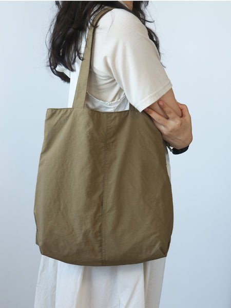 Lightweight Nylon Tote Bag for Women Large Shoulder Handbag with Zipper Pouch Original