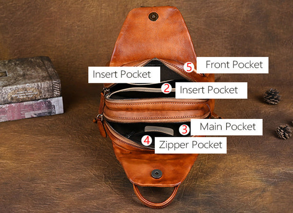 Lotus Pattern Ladies Leather Backpack Purse Ladies Small Leather Rucksack Capacity