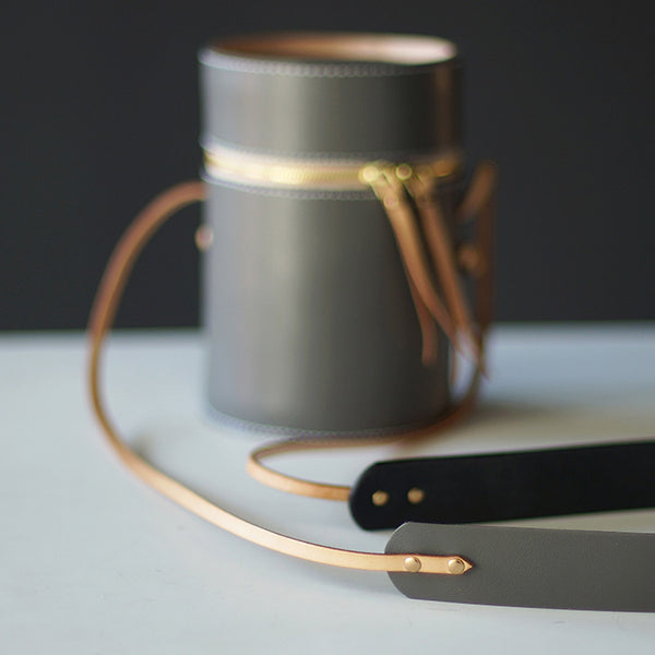 Mini Womens Leather Barrel Bag Genuine Leather Crossbody Purse For Women Affordable