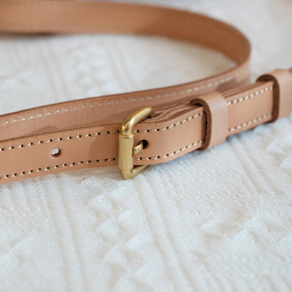 Small Ladies Barrel Bag Leather Over The Shoulder Bag Leather Crossbody Purse Handmade