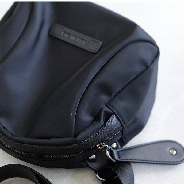 Small Women's Nylon Crossbody Bag Ladies Shoulder Bag Size