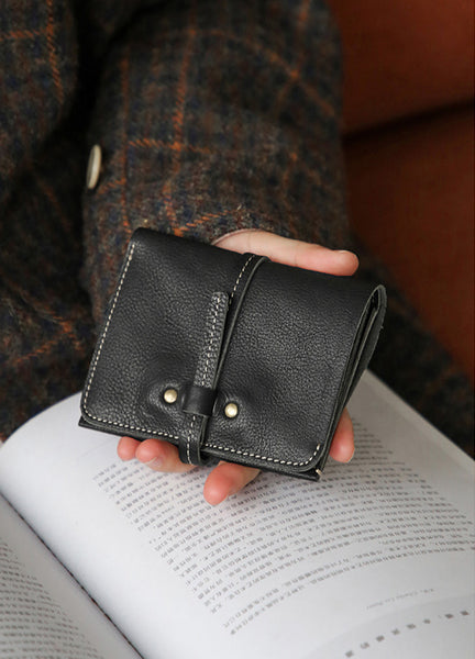 Small Womens Wallet With Coin Pocket And Card Holder Ladies Leather Purses