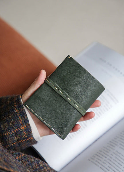 Small Bifold Wallet Women's Genuine Leather Purses