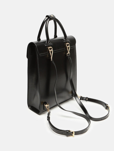 Styish Womens Small Leather Backpack Purse Leather Rucksack Gift-idea