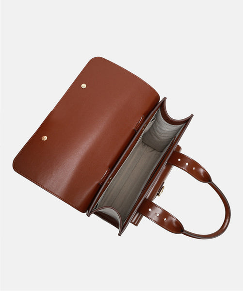 Styish Womens Small Leather Backpack Purse Leather Rucksack Inside