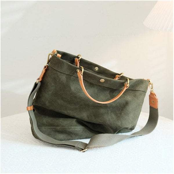 Stylish Women's Canvas Crossbody Bags Tote Handbags Chic