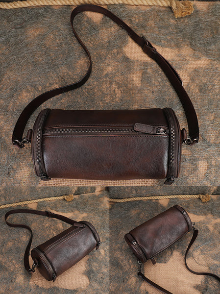 Chic Womens Leather Over The Shoulder Bag Small Crossbody Bags For Women