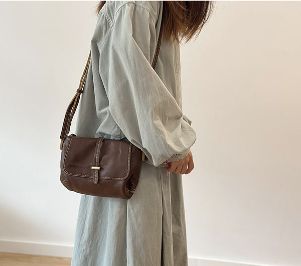 Vintage-Genuine-Leather-Crossbody-Bag-for-Women-Small-Flap-Shoulder-Bag-with-Zipper-Compartments-Badass