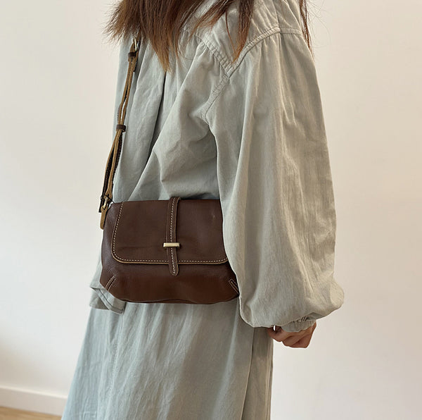 Vintage-Genuine-Leather-Crossbody-Bag-for-Women-Small-Flap-Shoulder-Bag-with-Zipper-Compartments-Beautiful