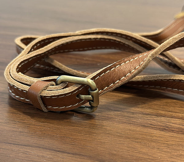 Vintage Genuine Leather Crossbody Bag for Women Small Flap Shoulder Bag with Zipper Compartments Handmade