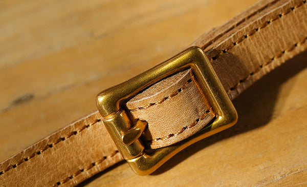 Vintage Ladies Leather Messenger Bag Small Brown Genuine Leather Crossbody Bag Unique