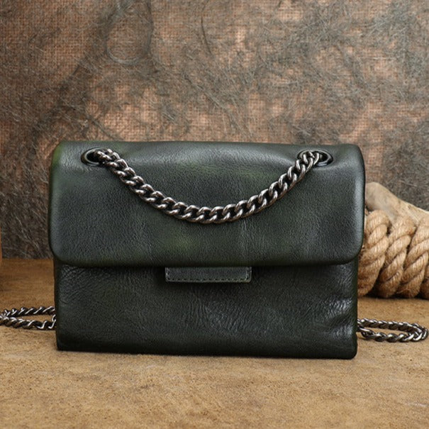 Vintage Ladies Side Bag Chain Shoulder Bag For Women Chic