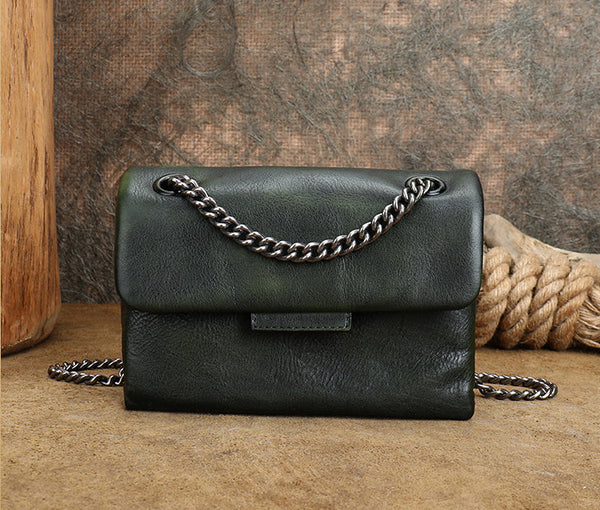 Vintage Ladies Side Bag Chain Shoulder Bag For Women Chic