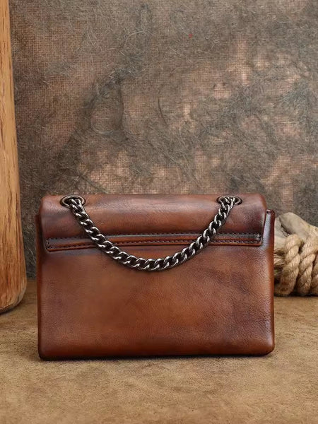 Vintage Ladies Side Bag Chain Shoulder Bag For Women Cool