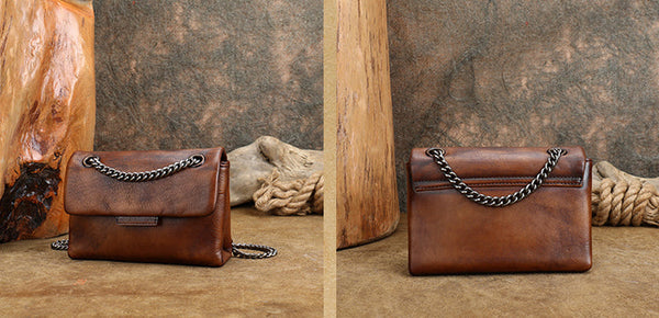 Vintage Ladies Side Bag Chain Shoulder Bag For Women Details