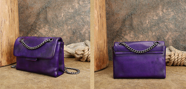 Vintage Ladies Side Bag Chain Shoulder Bag For Women