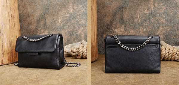 Vintage Ladies Side Bag Chain Shoulder Bag For Women Funky