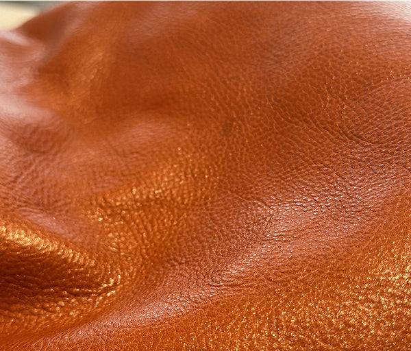 Vintage Leather Crossbody Bag for Women Soft Vegetable Tanned Leather Cowhide