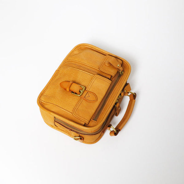 Vintage Women's Crossbody Handbags Brown Shoulder Bag Brown