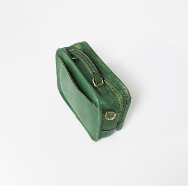 Vintage Women's Crossbody Handbags Brown Shoulder Bag Genuine-Leather