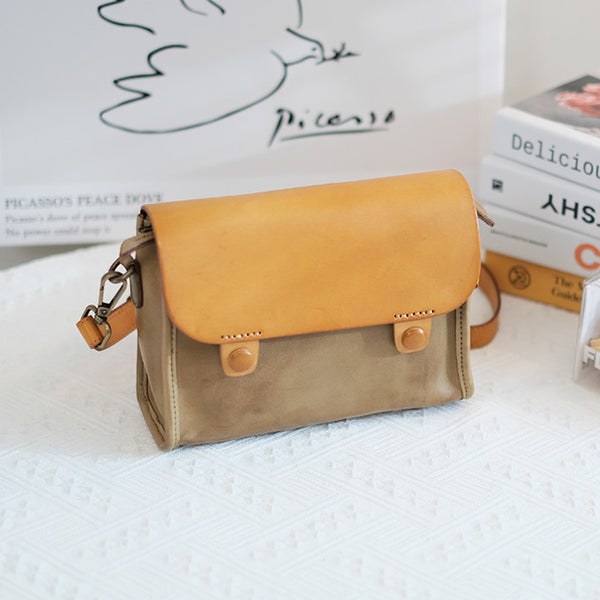 Vintage Women's Shoulder Leather Bags Crossbody Satchel Purses Fashion