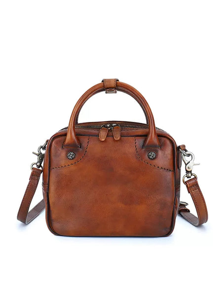 Vintage Womens Genuine Leather Shoulder Bags Small Handbags For Women Best