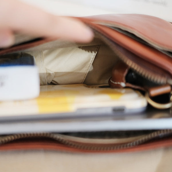 Vintage Womens Leather Shoulder Bag Crossbody Satchel Purses Capacity