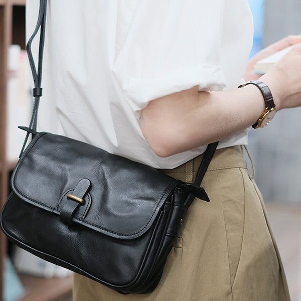 Vintage Womens Leather Shoulder Bag Crossbody Satchel Purses Designer