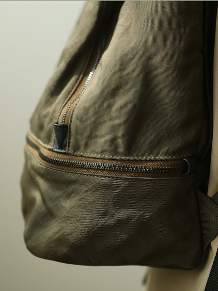 Women Lightweight Nylon Backpack Bag Minimalist Nylon Rucksack for Travel and Work Fashionable