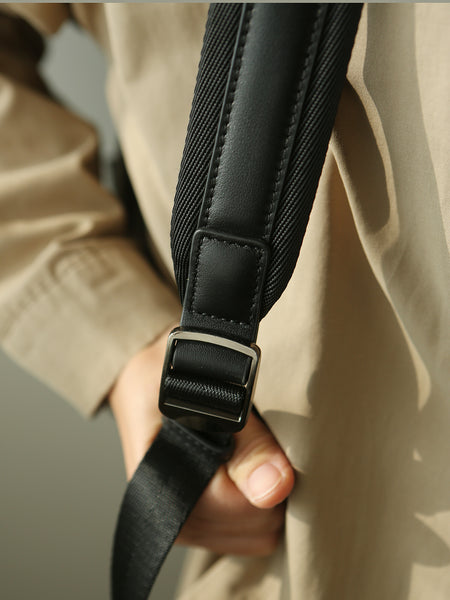 Women Lightweight Nylon Backpack Bag Minimalist Nylon Rucksack for Travel and Work Trendy