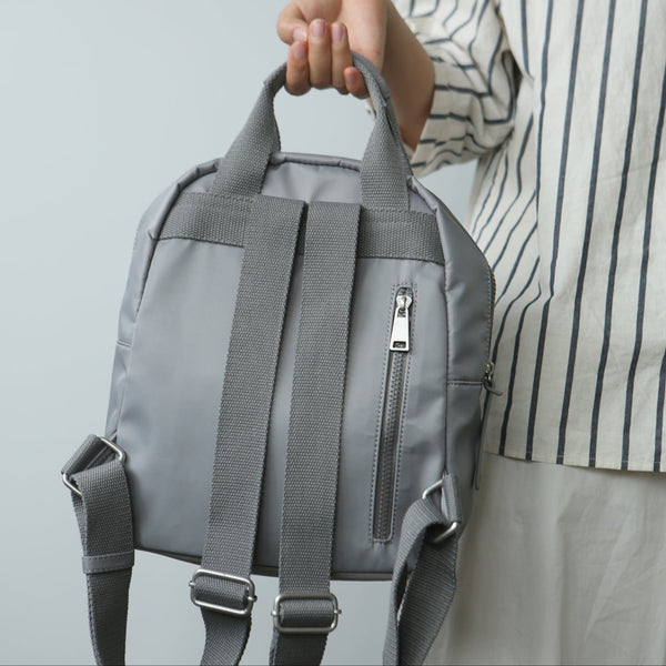 Women's Small Nylon Backpack Handbag Lightweight Nylon Rucksack Gift