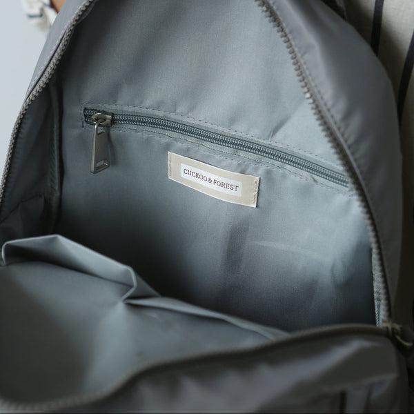 Women's Small Nylon Backpack Handbag Lightweight Nylon Rucksack Inside