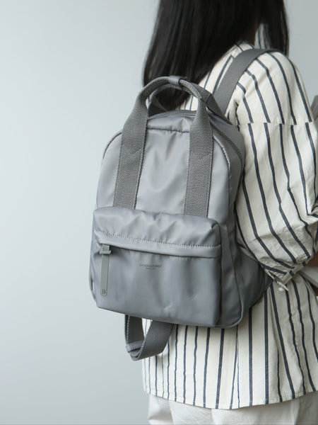 Women's Small Nylon Backpack Handbag Lightweight Nylon Rucksack Small